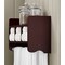 Alaterre Furniture 25" Bath Storage Shelf with Two Towel Rods, Espresso ABSS00P0 - alternate 2